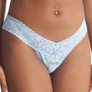 Hanky Panky Daily Lace Low Rise Thong Hellblau Nylon One Size Damen