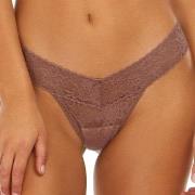 Hanky Panky Daily Lace Low Rise Thong Pflaume Nylon One Size Damen