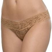 Hanky Panky Low Rise Thong Braun Nylon One Size Damen