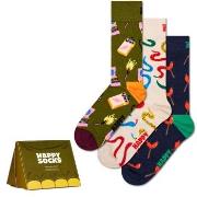 Happy socks 3P Happy Camper Socks Gift Set Mixed Baumwolle Gr 36/40