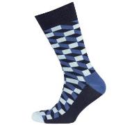 Happy socks Filled Optic Sock Men Blau Muster Baumwolle Gr 41/46 Herre...