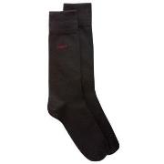 HUGO 2P Crew Sock Schwarz Gr 39/42