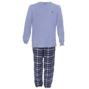 Jockey USA Originals Mix Pyjama Blau Baumwolle Medium Herren