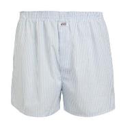 Jockey Woven Poplin Boxer Shorts Weiß Streifen Baumwolle Small Herren