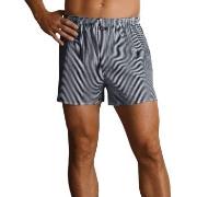 Jockey Woven Poplin Boxer Shorts Gestreift Baumwolle Small Herren