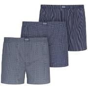 Jockey 3P Woven Soft Poplin Boxer Shorts Marine Baumwolle Small Herren