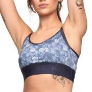 Kari Traa BH Fröya Wool Sports Bra Blau Polyester Small Damen