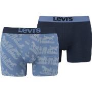 Levis 2P Base Seasonal Boxer Blau Baumwolle Medium Herren