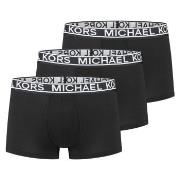 Michael Kors 6P Mesh Tech Trunks Schwarz Nylon Small Herren