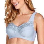 Miss Mary Broderie Anglais Soft Bra BH Blau B 80 Damen