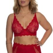 Missya BH Laura Wire Bra Rot Polyamid Small Damen