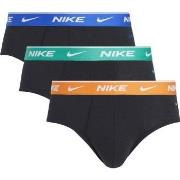 Nike 3P Everyday Essentials Cotton Stretch Hip Brief Multi-colour-2 Ba...