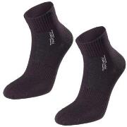 Pierre Robert 2P Mid Cut Socks Women Schwarz Polyamid Gr 37/40 Damen