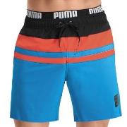 Puma Badehosen Heritage Stripe Mid Swim Shorts Schwarz/Blau Polyester ...