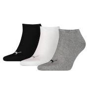 Puma 3P Sneaker Socks Schwarz/Grau Gr 39/42