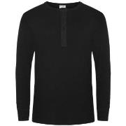 Resteröds Organic Cotton Grandpa Long Sleeve Schwarz Ökologische Baumw...