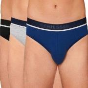 Schiesser 3P 95-5 Organic Cotton Rio Brief Blau/Grau Baumwolle Medium ...