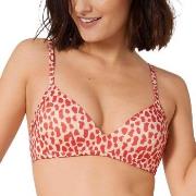 Sloggi Koh Tachai Padded Bikini Bralette Rot/Weiß Large Damen