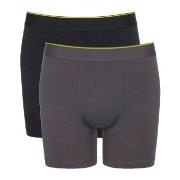 Sloggi 2P Men Ever Airy Short CP2 Schwarz/Grau Baumwolle Small Herren