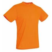 Stedman Active Cotton Touch For Men Orange Polyester Small Herren