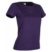 Stedman Classic Women T-shirt Lila Baumwolle Small Damen