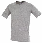 Stedman Classic-T Fitted For Men Grau Baumwolle Small Herren