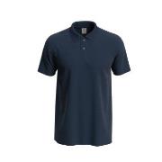 Stedman Polo Men Dunkelblau Baumwolle Small Herren
