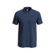 Stedman Polo Men Marine Baumwolle Small Herren