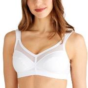 Swegmark BH Net Faitrade Cotton Soft Bra Weiß Ökologische Baumwolle B ...