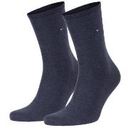 Tommy Hilfiger 2P Women Classic Casual Socks Blau Gr 39/42 Damen