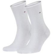 Tommy Hilfiger 2P Women Classic Casual Socks Weiß Gr 39/42 Damen