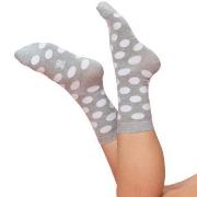 Trofe Bamboo Dot Socks 2P Grau Gr 39/42 Damen