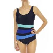 Wiki Swimsuit Bianca Classic Marine/Blau 38 Damen