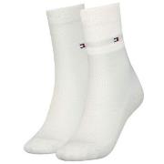 Tommy Hilfiger 2P Women Gifting Boucle Stripe Sock Weiß Gr 39/42 Damen