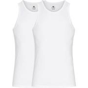 Dovre 2P Bamboo Singlet Weiß Small Herren