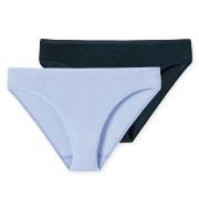 Schiesser 2P Modal Essentials Tai Marine/Blau Modal 42 Damen