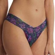 Hanky Panky Printed Low Rise Thong Dunkelviol. Nylon One Size Damen