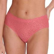 Sloggi 2P ZERO Feel Lace 2.0 High Waist Brief Rosa Small Damen