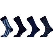JBS 4P Cotton Socks Schwarz/Blau Gr 40/47 Herren