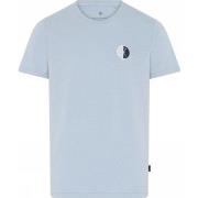 JBS of Denmark Cotton O-neck Blend T-shirt Hellblau Baumwolle Small He...
