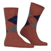 Burlington Dundee Socks Oran/Dunkelbl Gr 40/46 Damen