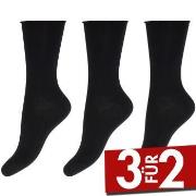 Decoy 3P Bamboo Socks Schwarz Strl 37/41 Damen