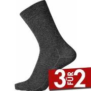 Egtved Cotton Socks Dunkelgrau Gr 45/48