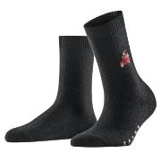 Falke Cosy Wool X-Mas Santa Sock Schwarz Gr 39/42 Damen