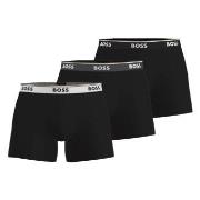 BOSS 3P Power Boxer Brief Schwarz Baumwolle Small Herren