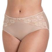 Miss Mary Jacquard and Lace Panty Beige 38 Damen