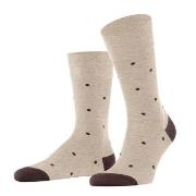 Falke Dot Socks Beige Baumwolle Gr 39/42 Herren