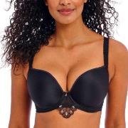 Freya BH Loveland UW Moulded Plunge Tshirt Bra Schwarz E 75 Damen