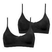 Abecita BH 2P Little Wonder Seamless Top Schwarz Polyamid One Size Dam...