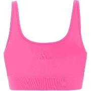 adidas BH BOS Smart Micro 720 Seamless Lounge Bra Rosa Polyamid Small ...